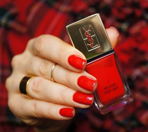 ysl rouge pop art nail polish|ysl la laque nail varnish.